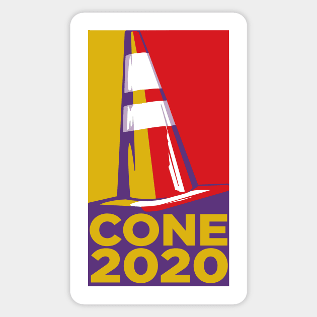 CONE 2020 Sticker by CommonWombatStudio